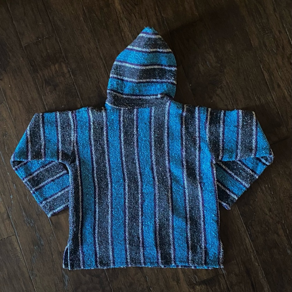 Vintage Baja Drug Rug Hoodie (SIZE SMALL) AUTHENTIC - Picture 4 of 5